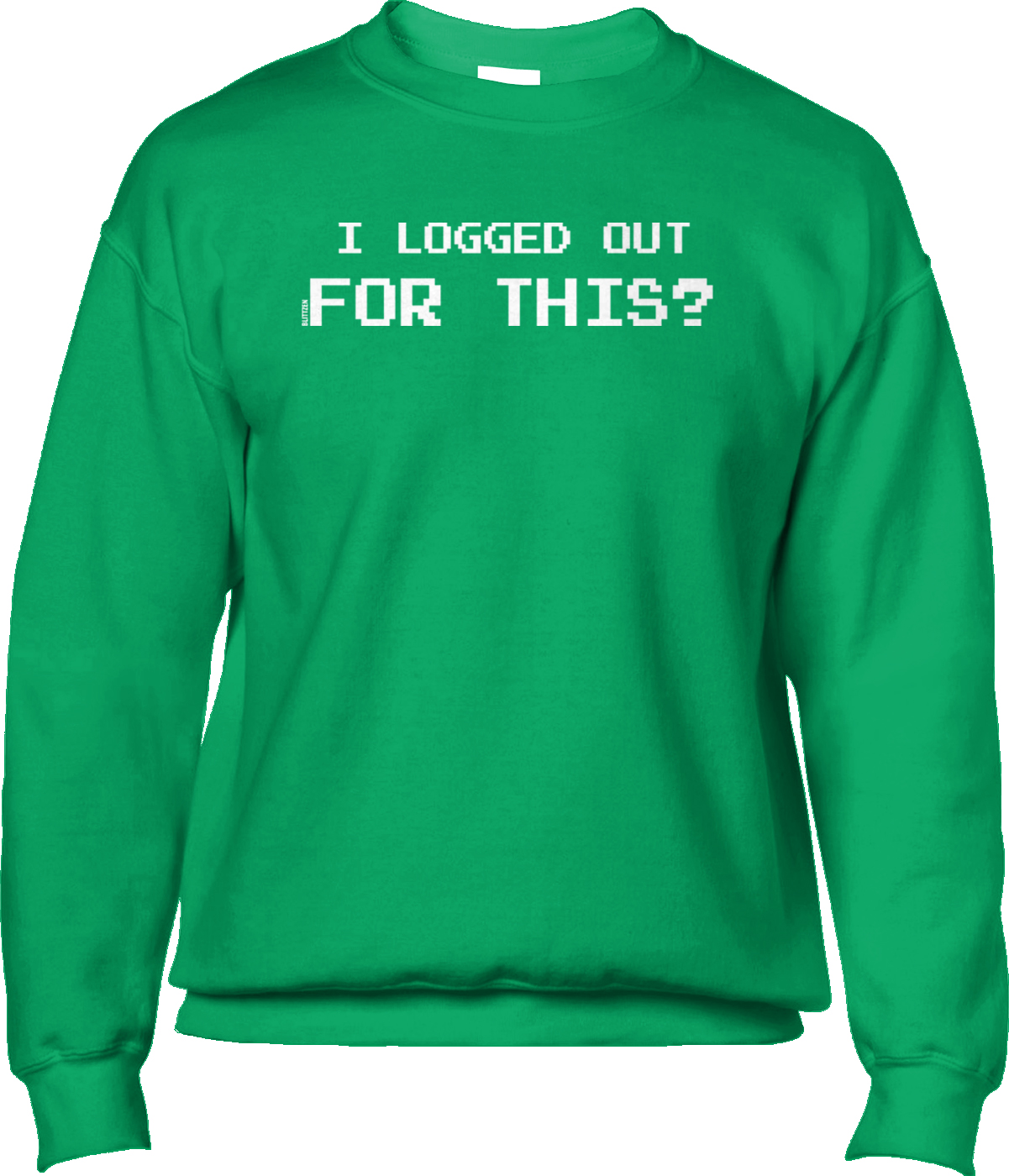I Logged Out For This Computer Gamer Joke Funny Sarcastic Humor Mens Hoodie